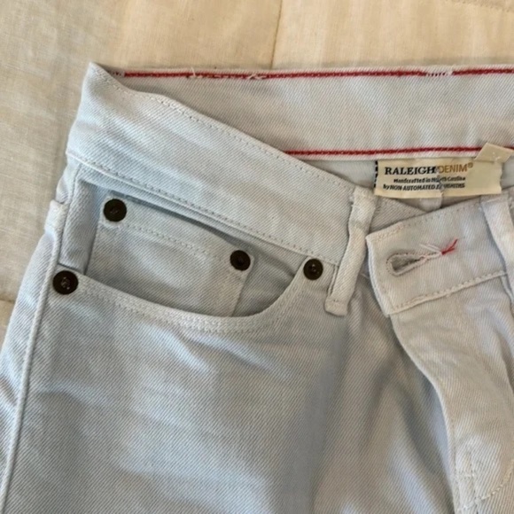 Raleigh Denim White Jeans Size 25 - Picture 2 of 7